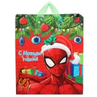 Пакет ламинат вертикальный &laquo;С Новым годом!&raquo;, 23&times;27&times;11.5 см, &laquo;Супергерой&raquo;