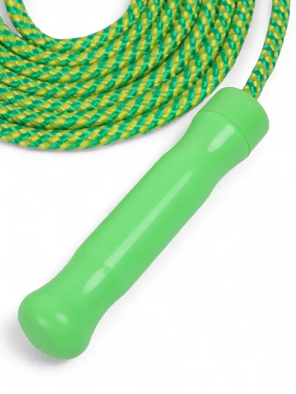 Скакалка спортивная ONLYTOP, 2.6 м, регулируемая, нейлон, МИКС