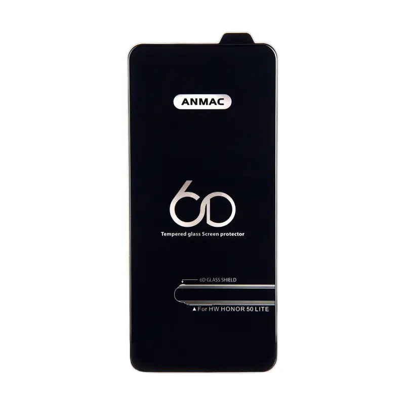 Защитное стекло HW Honor 50 Lite Anmac 6D Black без упаковки Арт.1137176 (10 шт./уп.) Защитное стекло HW Honor 50 Lite Anmac 6D Black без упаковки Арт.1137176 (10 шт./уп.)