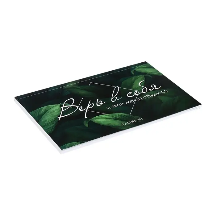 Планинг недатированный A6, с открывными листами, 50 листов, на склейке, мягкая обложка, Брось вызов этому миру!