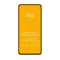 Защитное стекло Xiaomi Note 9 с рамкой 9H Full Glue без упаковки (25 шт./уп.)