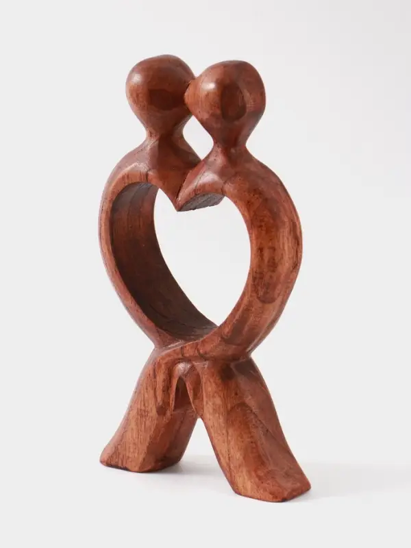 Сувенир &laquo;Любовь&raquo;, 14&times;3.5&times;25 см, дерево, коричневый
