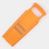 Тёрка для корейской моркови Libra Plast, 33&times;12 см, с широкой ручкой, оранжевая