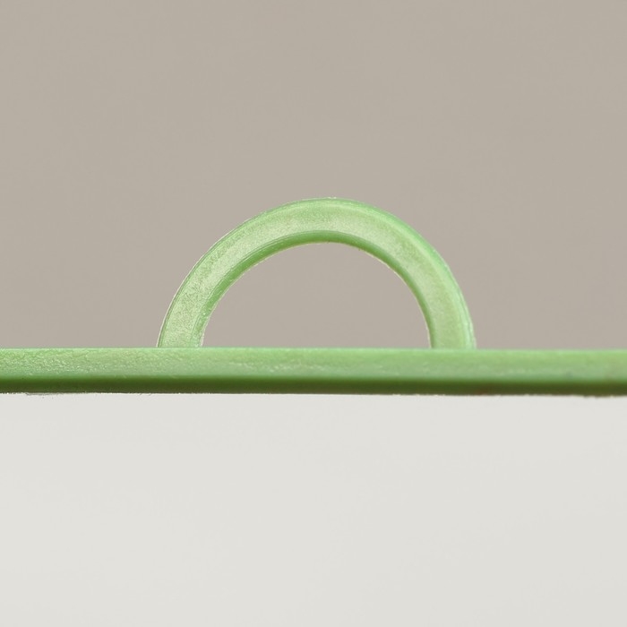 Зеркало интерьерное настенное, акрил, 18 х 24 см, зеленое