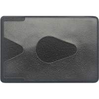 Чехол для карт с вырубкой, 64x96 мм, синий, кожзам 2938.ЯК-201