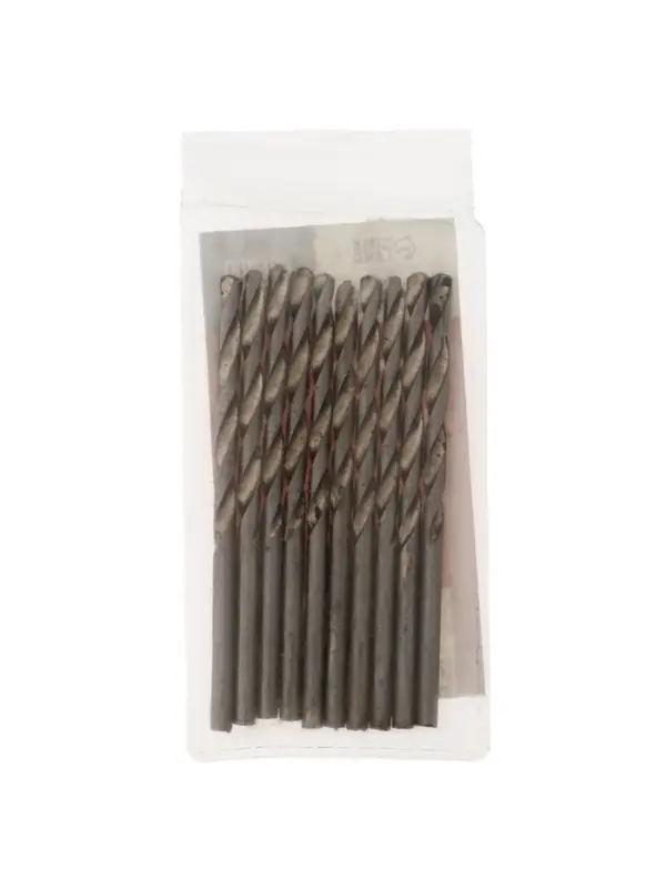 Сверло по металлу ЛОМ, HSS, цилиндрический хвостовик, 3&times;60 мм, 10 шт.