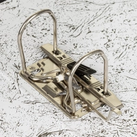 Папка-регистратор 75мм Attache А4 черная РР/бумага без мет. уголка