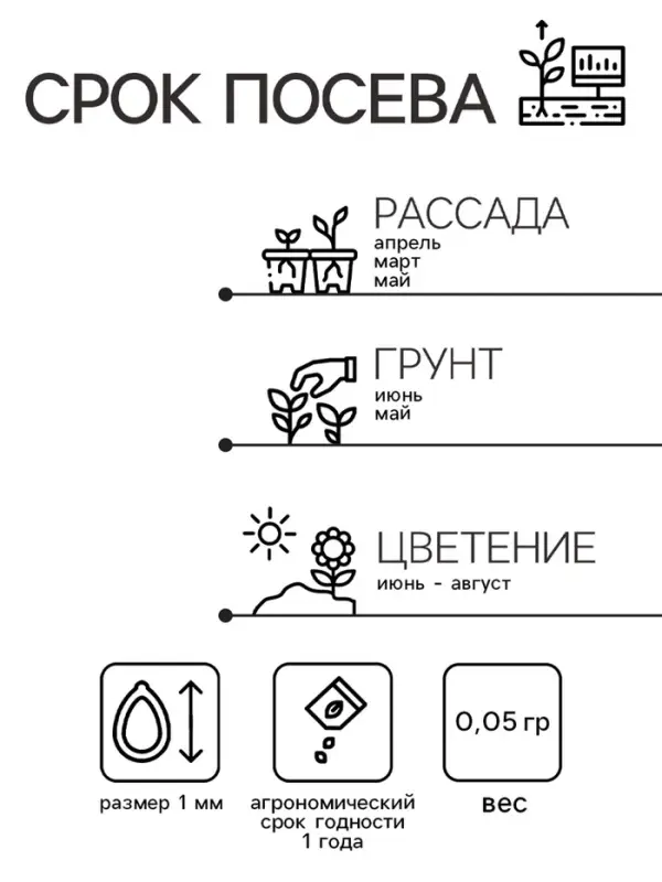 Семена Дельфиниум «Белый», цветной пакет, 0.05 г Семена Дельфиниум «Белый», цветной пакет, 0.05 г