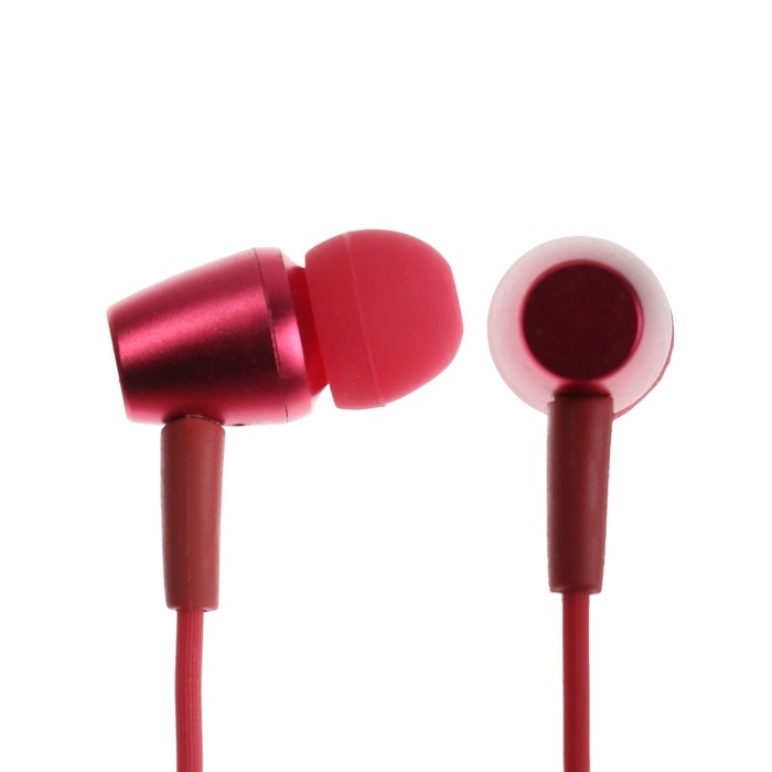 Наушники спортивные WI-H700, беспроводные, вакуумные, ВТ 4.2, микрофон, 100 мАч, красные Наушники спортивные WI-H700, беспроводные, вакуумные, ВТ 4.2, микрофон, 100 мАч, красные