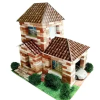 Конструктор из кирпичиков Архитектурное моделирование &laquo;Домик&raquo; 400 элементов