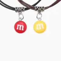 Браслеты парные &laquo;Неразлучники. Две буквы&raquo;, d=5.5 см, набор 2 шт. разноцветные