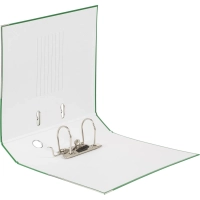 Папка-регистратор 50мм зелен_бюджет, ПБП1, мет угол, реестр