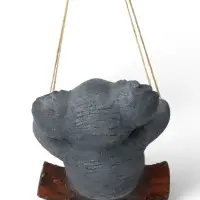 Садовая фигура из полистоуна &laquo;Коала на бревне&raquo;, подвесная, 25&times;15&times;24 см