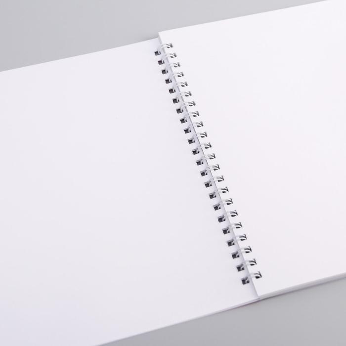 Альбом для рисования А4, 40 листов 100 г/м², на пружине, Минни Маус Альбом для рисования А4, 40 листов 100 г/м², на пружине, Минни Маус