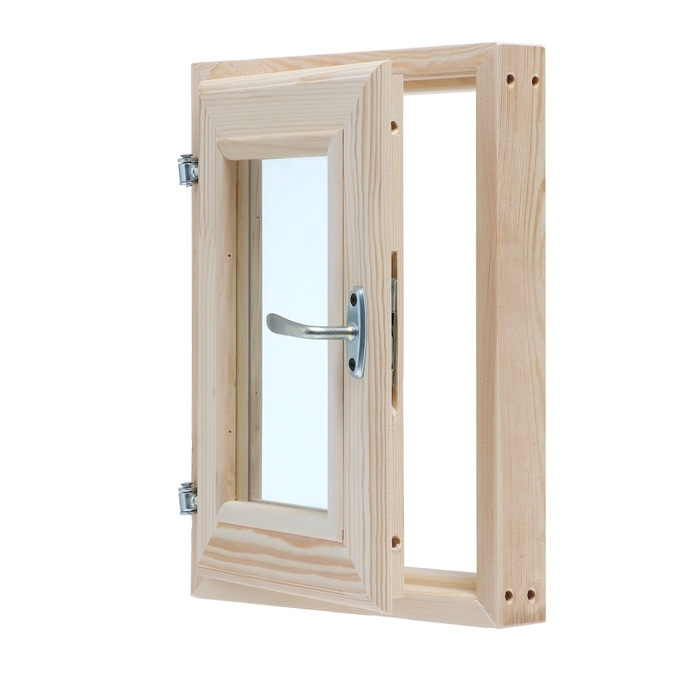 Окно, 40×30см, двойное стекло, из хвои Окно, 40×30см, двойное стекло, из хвои