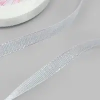 Лента парчовая, 10 мм, 23&plusmn;1 м, голографическая