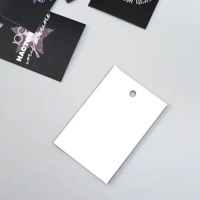 Набор бирок для подарков, цветов «Настоящему мужчине», 10 шт. (5 видов), 4×6 см, картон, МИКС