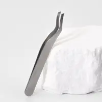 Пинцет скошенный, узкий, 9 см