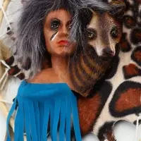 Панно &laquo;Женщина-вождь&raquo;, 30&times;5&times;60 см