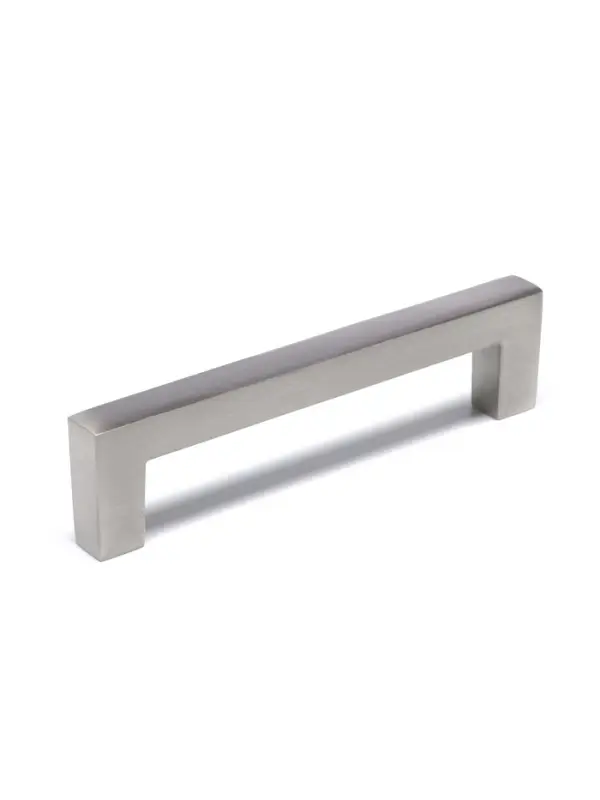 Ручка-скоба мебельная CAPPIO SQUARE RSC, алюминий, м/о 95 мм, серебро
