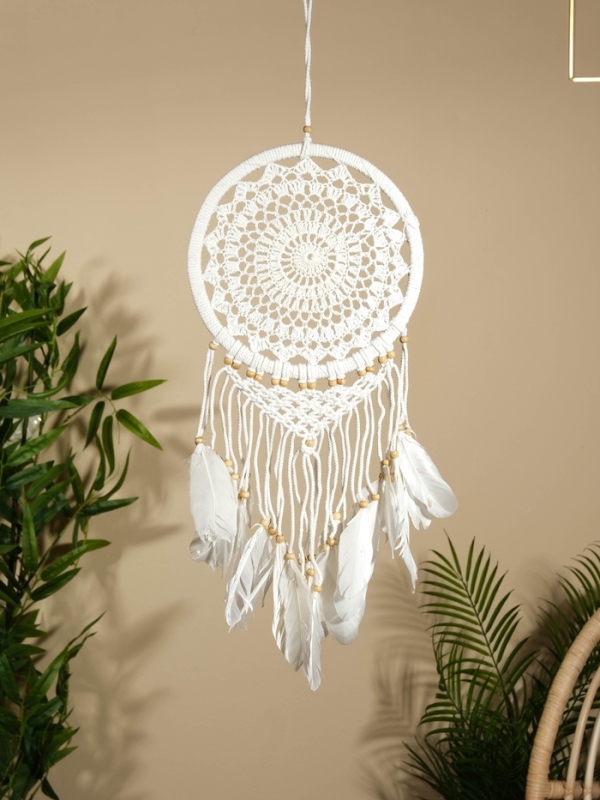 Ловец снов Ловец снов "Белый цветок" 22х75 см.