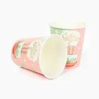 Стакан одноразовый бумажный «С Днём рождения», 250 мл