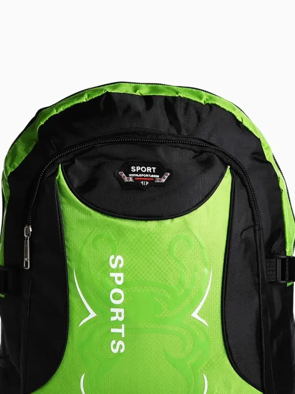 Рюкзак туристический, 35 л, с увеличением, с карманами, Sport XLS, зелёный