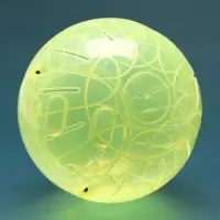 Шар для грызунов &laquo;Пижон&raquo;, 14.5 см, жёлтый