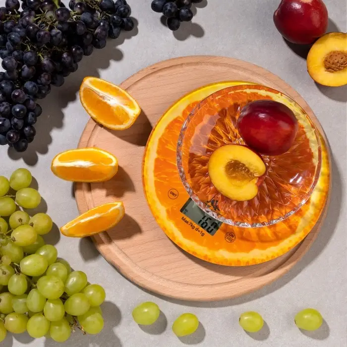 Весы кухонные Luazon LVK-701 &laquo;Апельсин&raquo;, электронные, до 7 кг