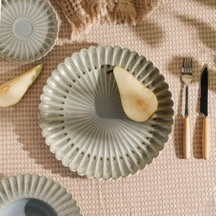 Блюдо SL Home &laquo;Эхо Крита&raquo;, d=25.5 см, фарфор, голубое