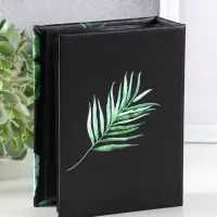 Фотоальбом "Флора" 100ф 10X15см, ПП карм., черные страницы, черные страницы