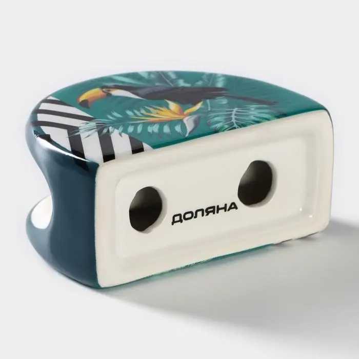 Салфетница Доляна &laquo;Тропики&raquo;, 9.8&times;4.5&times;6.2 см