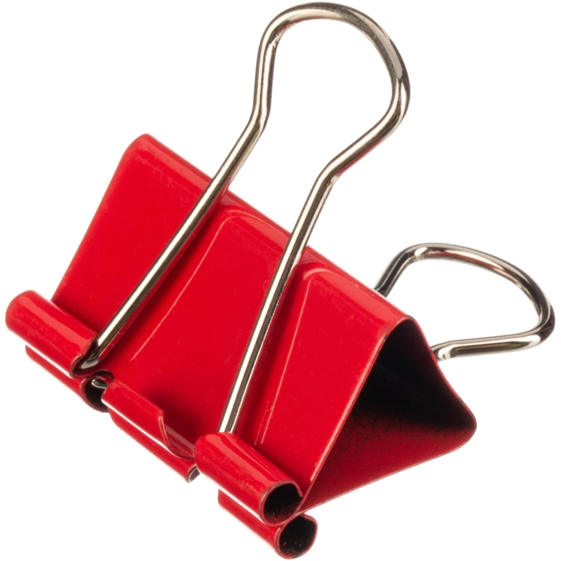 Зажимы для бумаг Attache Selection, 32мм, 24 шт, цветные, пласт.уп