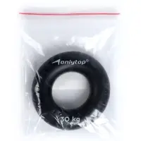 Эспандер кистевой ONLYTOP, 30 кг, цвет чёрный