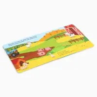 Магнитная книжка &laquo;Весёлые зверята&raquo; &laquo;Синий трактор&raquo;