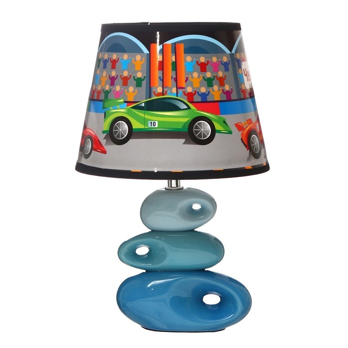 Настольная лампа  Настольная лампа "Тачки" Е14 15Вт 25х25х38 см RISALUX
