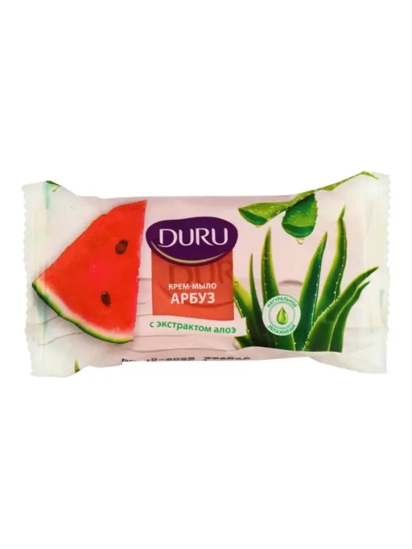 Крем-мыло DURU &laquo;Арбуз и экстракт алоэ&raquo;, 80 г