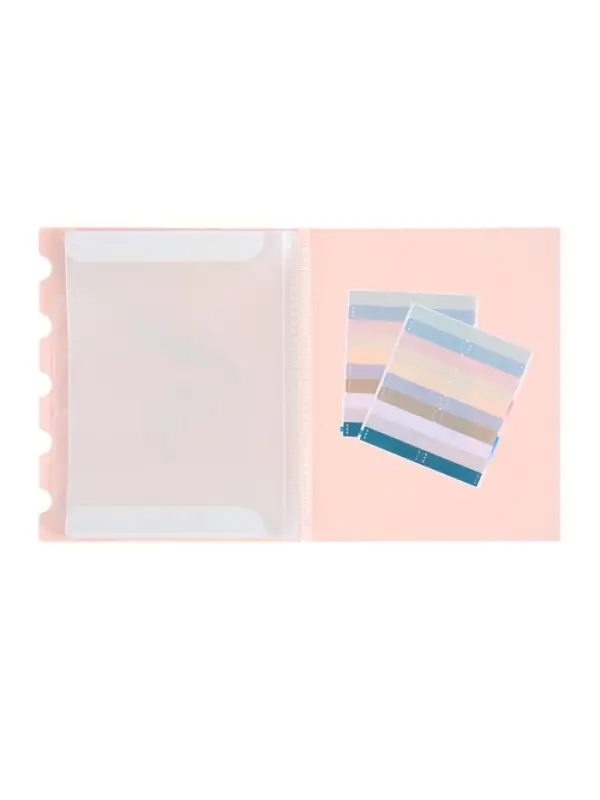 Нотная папка - 30 файлов 60 листов розовая