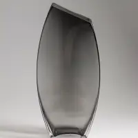 Ваза для цветов &laquo;Эйми&raquo;, 29.5&times;13 см, стекло, серая