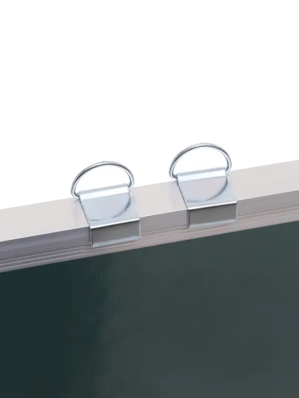 Доска магнитно-маркерная Calligrata, 90&times;120 см, зеленая, с полочкой, в алюминиевой рамке