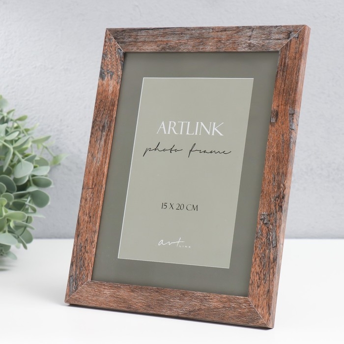 Фоторамка МДФ "Leon" 15x20 см, коричневый