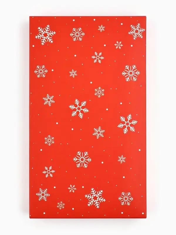 Коробка для шоколада новогодняя с местом для денег &laquo;Ёлочка&raquo;, 20&times;2&times;12 см