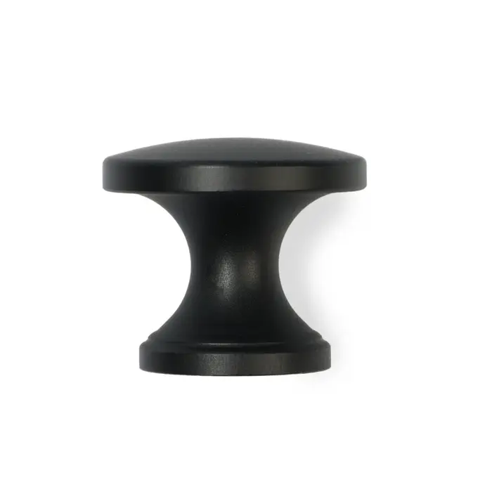 Ручка-кнопка CAPPIO RK148, d=30 мм, цвет черный