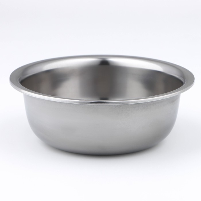 Миска из нержавеющей стали «Мэйли», 800 мл, 17×6,5 см Миска из нержавеющей стали «Мэйли», 800 мл, 17×6,5 см