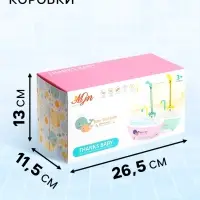Мебель для кукол &laquo;Ванна&raquo;, функциональный душ, МИКС