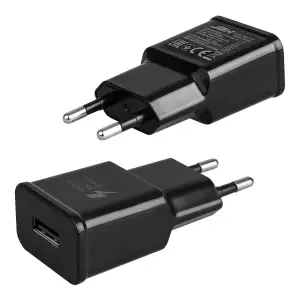 Переходник сетевого зарядного устройства на USB 5V2A JBH черный