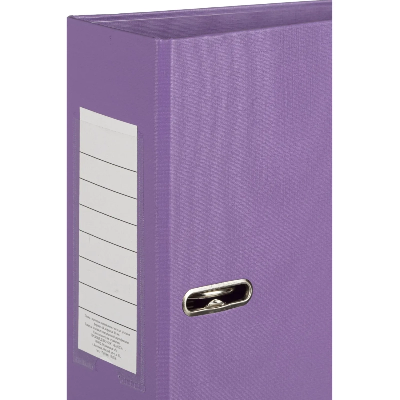 Папка-регистратор Attache Bright colours 80 мм мет. уг. сирен,ПБП2,карм.кор