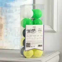 Гирлянда &laquo;Нить&raquo; 5 м с насадками &laquo;Клубки бело-зелёные&raquo;, IP20, прозрачная нить, 20 LED, свечение тёплое белое, 220 В