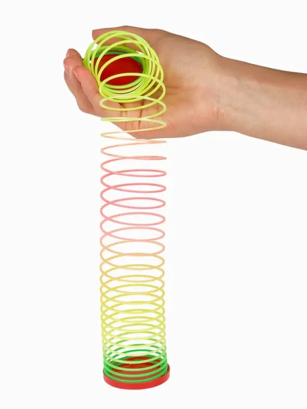 Funny toys Пружинка радуга  Funny toys Пружинка радуга "Веселая лошадка", цвета МИКС, d.-5см