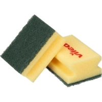 Губки абразивная Vileda Professional средней жесткости 9,5x, 10 шт.125604